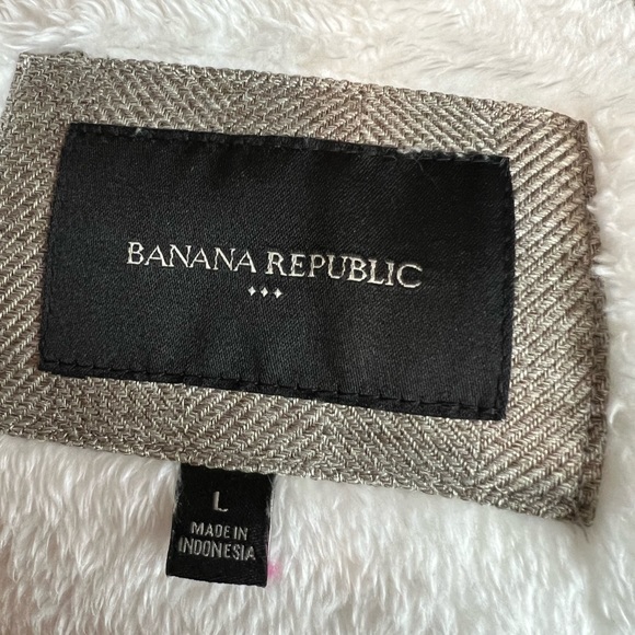 Women’s Banana Republic Vest With Hood Sz. L - Picture 5 of 6